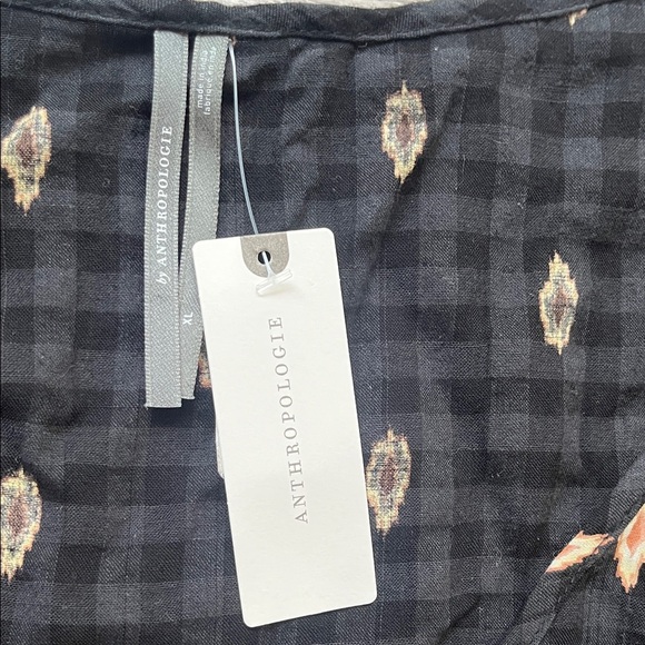 Anthropologie The Josie V-Neck Mini Dress New with tag Sizes X-Large - Picture 2 of 8